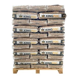 KINGFOC- Palet de 77 sacos de pellet