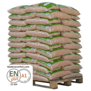 DIN PELLET - Palet de 65 sacos de pellets