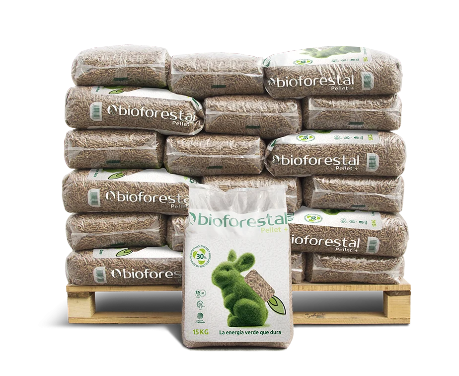 BIOFORESTAL- Palet de 42 sacos de pellets