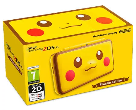 ELECTRÓNICA New Nintendo 2DS XL Pikachu Edicion amarillo