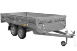 2-achsiger Anhänger 304×153 UNITRAILER SOLID 300/2, zulässiges Gesamtgewicht 750 kg – Bild 8