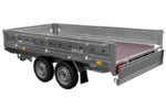 2-achsiger Anhänger 304×153 UNITRAILER SOLID 300/2, zulässiges Gesamtgewicht 750 kg – Bild 6