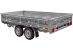 2-achsiger Anhänger 304×153 UNITRAILER SOLID 300/2, zulässiges Gesamtgewicht 750 kg – Bild 5