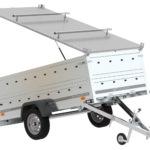Anhänger GARDEN TRAILER 264 KIPP mit Bordwandaufsatz und Aludeckel