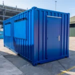 20-Fuß-Seecontainer mit doppelter Serviceklappe